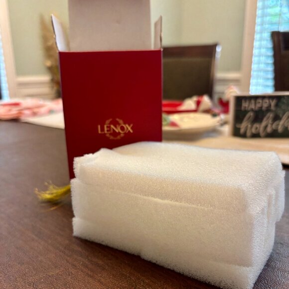 NWT Lenox Christmas Holiday Crystal Optic Angel Ornament - Picture 8 of 10